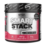 Pote de Smart Stack de Smart Nutrition, fórmula completa de aminoácidos esenciales (EAA).