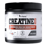 Pote de Creatina Monohidratada de Vitanas, 50 servicios, con registro INVIMA.