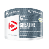 Pote de 300 gramos de Creatina Monohidratada de Dymatize (60 servicios).