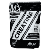 Bolsa de 150 gramos de Creatina Monohidratada de IMN, 50 servicios.
