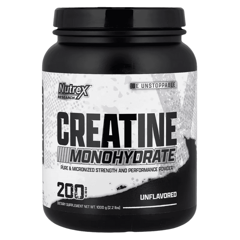 Pote gigante de Creatine Drive de Nutrex, 200 servicios de creatina.