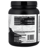 Información nutricional de la creatina Nutrex de 200 servicios.