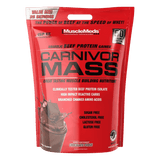 Bolsa de 10 libras de Carnivor Mass de MuscleMeds, el ganador de peso de proteína de carne.