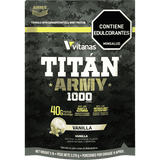 Bolsa de 5 libras de Titan Army de Vitanas, ganador de masa muscular limpio.