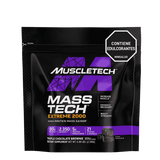 Bolsa de 6 libras de Mass-Tech Extreme 2000 de Muscletech, ganador de peso extremo sabor tripe chocolate brownie.