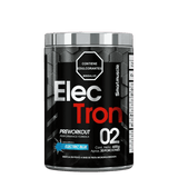 Pote de Electron 2.0 de Smart Muscle sabor electric blue, pre-entreno de 30 servicios.