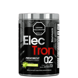 Pote de Electron 2.0 de Smart Muscle sabor green fury, pre-entreno de 30 servicios.