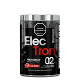 Pote de Electron 2.0 de Smart Muscle sabor ice berry, pre-entreno de 30 servicios.