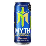 Lata de 250ml del pre-entreno listo para tomar Myth de Nutramerican.