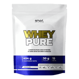 Bolsa de 1 libra de Whey Pure de Smart Nutrition, proteína aislada sabor chocolate.