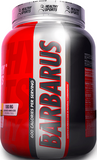 Pote de 2 libras de Barbarus de Healthy Sports, la proteína todo en uno con creatina y HMB.
