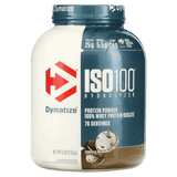 Pote grande de 5 libras de ISO 100 Hydrolyzed de Dymatize sabor cookies and cream.