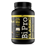 Pote de 2 libras de Bipro Classic sabir vainilla, la proteína de suero isolada pura de Nutramerican.