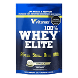Bolsa de 2 libras de Whey Elite de Vitanas sabor vainilla, proteína de suero colombiana.