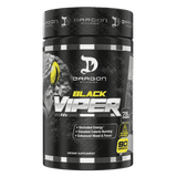 Frasco de 90 cápsulas de Black Viper de Dragon Pharma, quemador de grasa extremo.