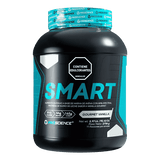 Pote de 6 libras de Smart Gainer de Proscience, ganador de peso limpio sabor vainilla.