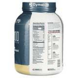 Envase de ISO 100 de Dymatize de 3 lbs, sabor Gourmet Vanilla.
