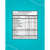 Tabla nutricional del pre-entreno Pase de Fitmafia.
