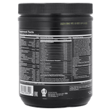 Tabla nutricional completa de Animal Pak en polvo, mostrando sus complejos de vitaminas, aminos y rendimiento.