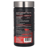 Tabla de ingredientes de Lipo-6 Black Hardcore, mostrando su matriz estimulante extrema.