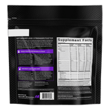 Tabla nutricional de Mass-Tech Extreme 2000, mostrando su masivo aporte de calorías, proteína y carbohidratos.