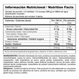 Tabla nutricional del ganador de peso Megaplex Creatine Power.