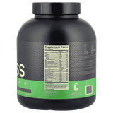 Tabla nutricional de Serious Mass, mostrando su masivo aporte de 1250 calorías y 50g de proteína.