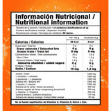 Tabla de ingredientes del quemador de grasa Smart Burner de Smart Nutrition.