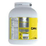 Tabla nutricional del ganador de peso Super Mega Gainer de GMN de 10 libras.