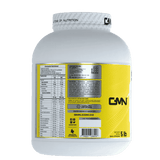 Tabla nutricional del ganador de peso Super Mega Gainer de GMN de 5 libras.