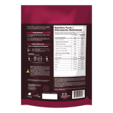 Tabla nutricional de Titan Beef Mass, mostrando su aporte de calorías y proteína de res.