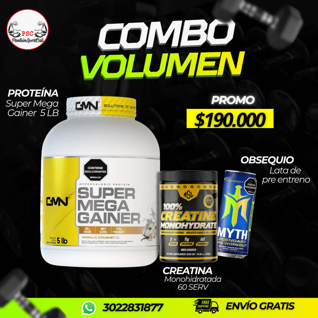 Combo Volumen Super Mega