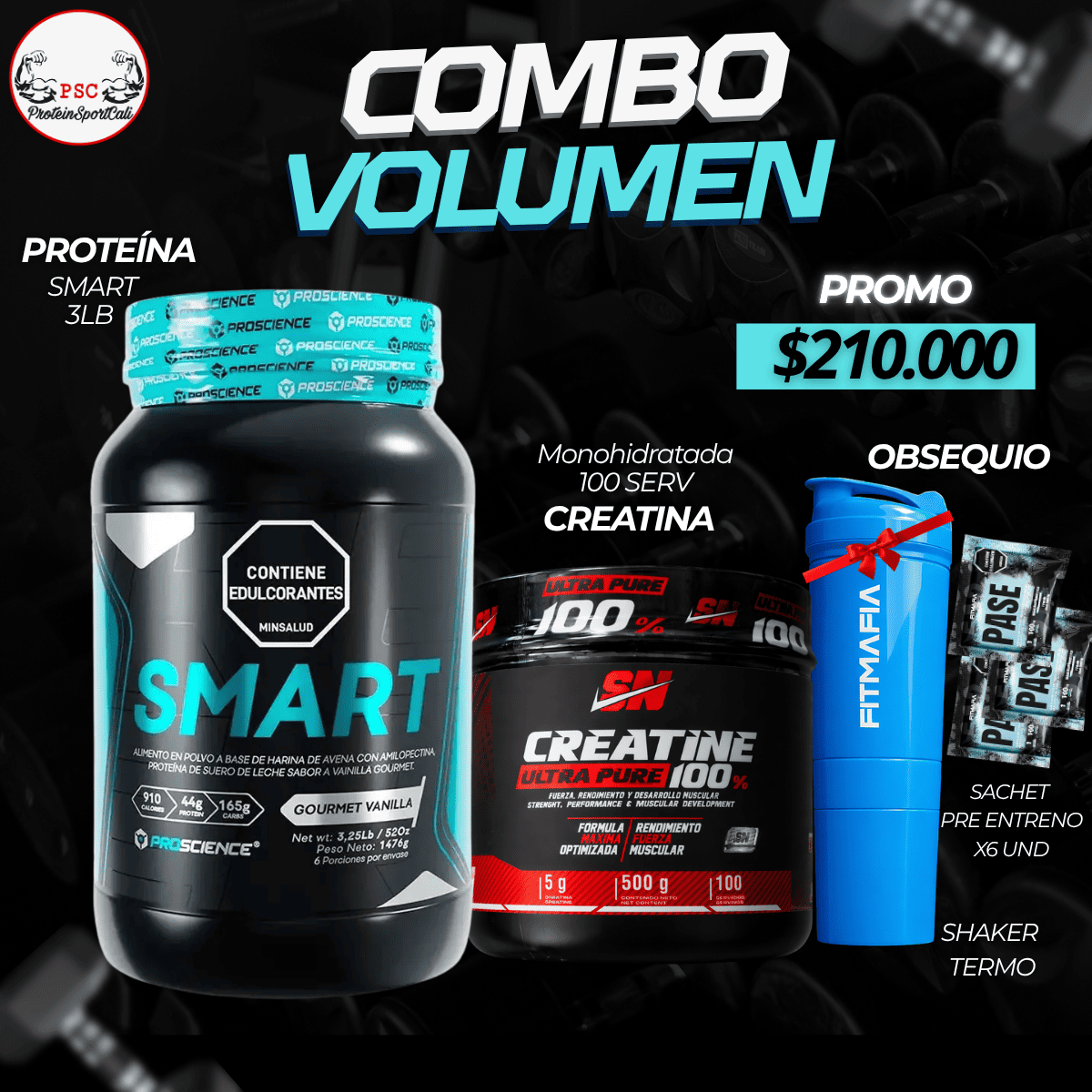 Combo Volumen Smart