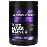 Pote de 4 libras de Mass-Tech Extreme 2000 de Muscletech sabor vainilla milkshake.