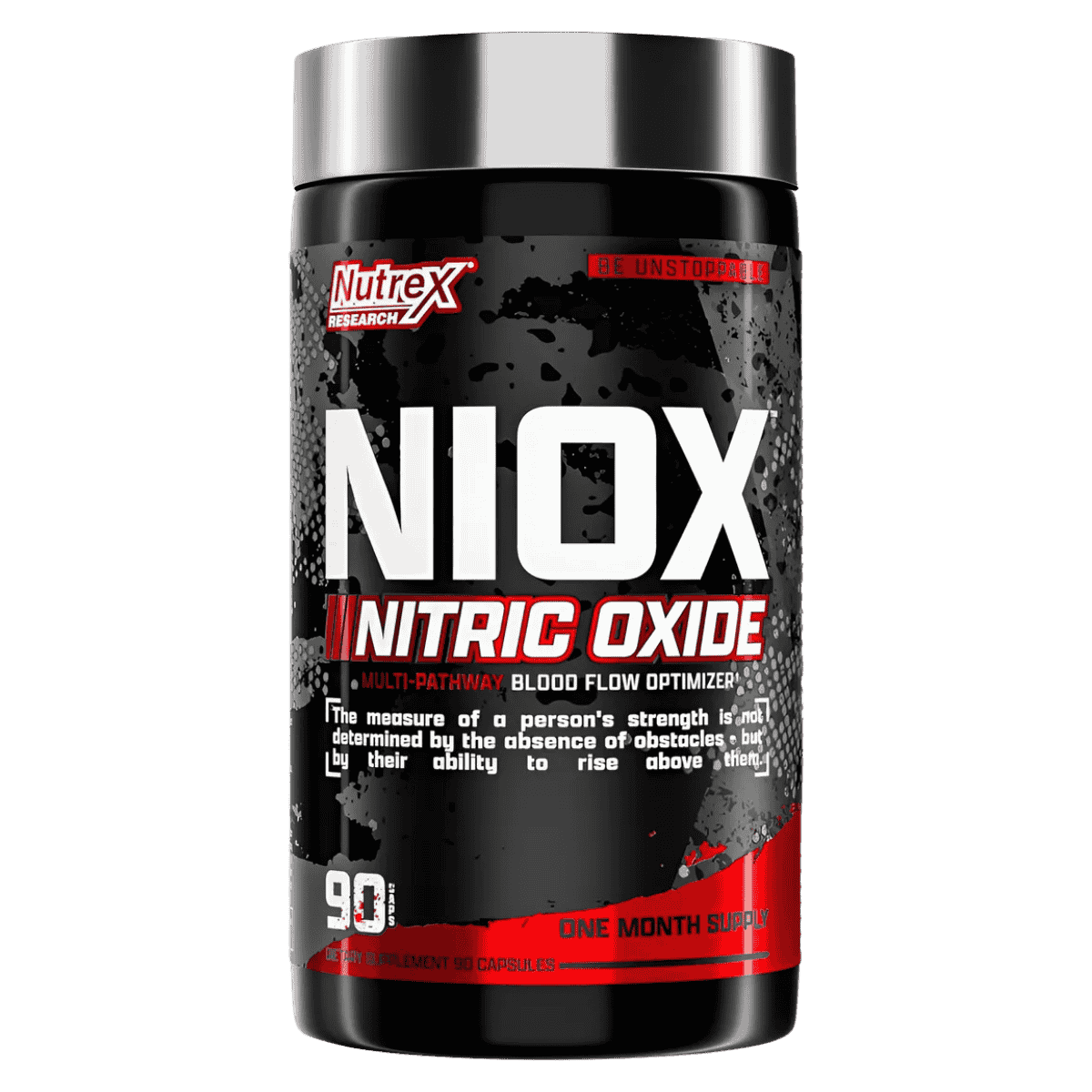 NIOX (90 Cápsulas) | Óxido Nítrico para un Bombeo Muscular Extremo | Nutrex