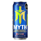 Lata de 250ml del pre-entreno listo para tomar Myth de Nutramerican.