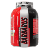 Pote grande de 4 libras de Barbarus de Healthy Sports, la proteína todo en uno.