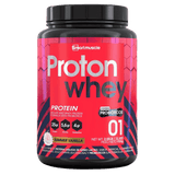 Pote de 2 libras de Proton Whey de Smart Muscle, proteína de suero de alta calidad sabor summer vainilla.