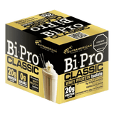 Caja con 18 sobres (sachets) de la proteína aislada Bipro Classic.