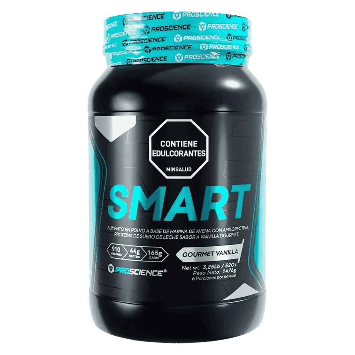 Pote de 3.26 libras de Smart Gainer de Proscience sabor vainilla.