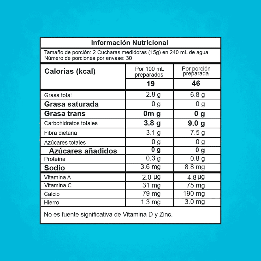 Tabla de ingredientes de Shield, mostrando glucosamina, condroitina, MSM y colágeno.