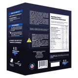Tabla nutricional de la proteína Whey Elite de 10 libras de Vitanas.